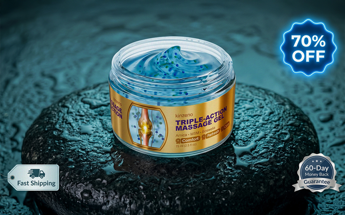 Kinzeno micro-bubble neck and cervical pain relief gel product